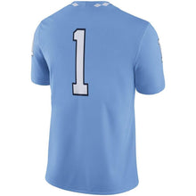 Load image into Gallery viewer, North Carolina Tar Heels Jordan Brand Game Football Jersey - Carolina Blue