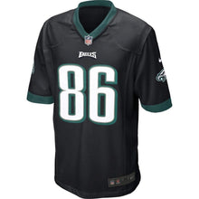 Load image into Gallery viewer, Zach Ertz Philadelphia Eagles Nike Alternate Game Jersey - Black