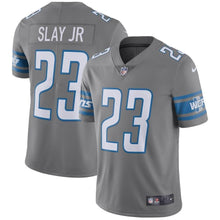 Load image into Gallery viewer, Darius Slay Jr Detroit Lions Nike Vapor Untouchable Color Rush Limited Player Jersey - Steel