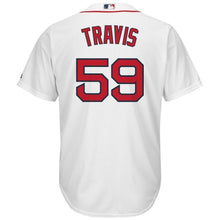 Load image into Gallery viewer, Sam Travis Boston Red Sox Majestic Home Cool Base Replica Player Jersey - White