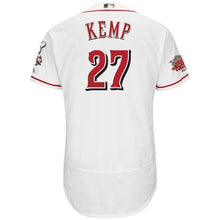 Load image into Gallery viewer, Matt Kemp Cincinnati Reds Majestic Home Collection Flex Base Player Jersey – White