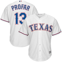 Load image into Gallery viewer, Jurickson Profar Texas Rangers Majestic Cool Base Player Jersey - White