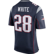 Load image into Gallery viewer, James White New England Patriots Nike Men's Game Jersey - Navy