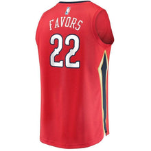 Load image into Gallery viewer, Derrick Favors New Orleans Pelicans Fanatics Branded Fast Break Jersey Red - Statement Edition