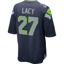 Load image into Gallery viewer, Eddie Lacy Seattle Seahawks Nike Game Jersey - Navy