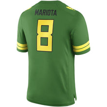 Load image into Gallery viewer, Marcus Mariota Oregon Ducks Nike Alumni Football Jersey - Apple Green