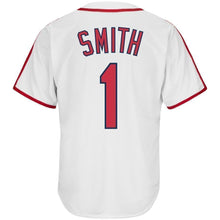 Load image into Gallery viewer, Ozzie Smith St. Louis Cardinals Majestic Cool Base Cooperstown Collection Player Jersey - White