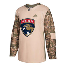 Load image into Gallery viewer, Florida Panthers adidas Veterans Day Practice Jersey - Camo