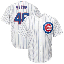 Load image into Gallery viewer, Pedro Strop Chicago Cubs Majestic Home Cool Base Replica Player Jersey - White