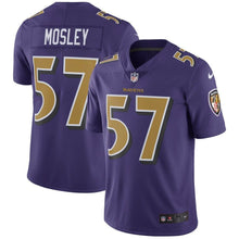 Load image into Gallery viewer, C.J. Mosley Baltimore Ravens Nike Vapor Untouchable Color Rush Limited Player Jersey - Purple