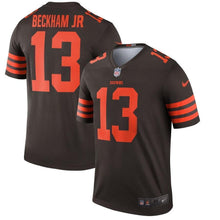 Load image into Gallery viewer, Odell Beckham Jr Cleveland Browns Nike Color Rush Legend Player Jersey - Brown