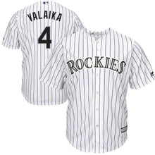 Load image into Gallery viewer, Pat Valaika Colorado Rockies Majestic Home Cool Base Player Jersey - White
