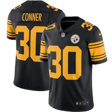 Load image into Gallery viewer, James Conner Pittsburgh Steelers Nike Color Rush Vapor Limited Jersey - Black