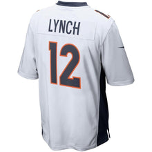 Load image into Gallery viewer, Paxton Lynch Denver Broncos Nike Game Jersey - White