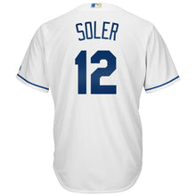 Load image into Gallery viewer, Jorge Soler Kansas City Royals Majestic Cool Base Home Player Jersey - White