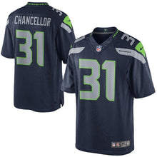 Load image into Gallery viewer, Kam Chancellor Seattle Seahawks Nike Team Color Limited Jersey - College Navy