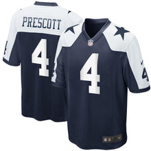 Load image into Gallery viewer, Dak Prescott Dallas Cowboys Nike Alternate Game Jersey - Navy