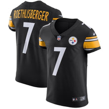 Load image into Gallery viewer, Ben Roethlisberger Pittsburgh Steelers Nike Vapor Untouchable Elite Player Jersey - Black