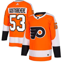 Load image into Gallery viewer, Shayne Gostisbehere Philadelphia Flyers adidas Player Jersey - Orange
