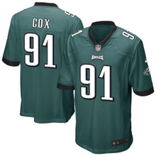 Load image into Gallery viewer, Fletcher Cox Philadelphia Eagles Nike Team Game Jersey - Midnight Green