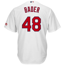 Load image into Gallery viewer, Harrison Bader St. Louis Cardinals Majestic Home Official Cool Base Jersey - White