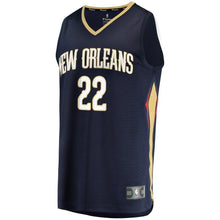 Load image into Gallery viewer, Derrick Favors New Orleans Pelicans Fanatics Branded Fast Break Jersey Navy - Icon Edition