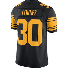 Load image into Gallery viewer, James Conner Pittsburgh Steelers Nike Color Rush Vapor Limited Jersey - Black