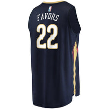 Load image into Gallery viewer, Derrick Favors New Orleans Pelicans Fanatics Branded Fast Break Jersey Navy - Icon Edition