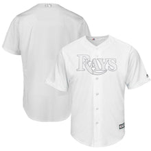 Load image into Gallery viewer, Tampa Bay Rays Majestic 2019 Players' Weekend Replica Team Jersey - White