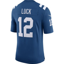 Load image into Gallery viewer, Andrew Luck Indianapolis Colts Nike NFL 100 Vapor Limited Jersey - Royal