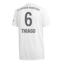 Load image into Gallery viewer, Thiago Alcântara Bayern Munich Away Soccer Jersey 2019-20 – White