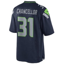 Load image into Gallery viewer, Kam Chancellor Seattle Seahawks Nike Team Color Limited Jersey - College Navy
