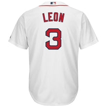 Load image into Gallery viewer, Sandy Leon Boston Red Sox Majestic Home Cool Base Replica Player Jersey - White