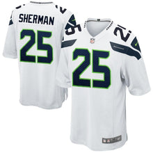 Load image into Gallery viewer, Richard Sherman Seattle Seahawks Nike Game Jersey - White