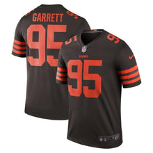 Load image into Gallery viewer, Myles Garrett Cleveland Browns Nike Color Rush Legend Jersey - Brown