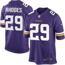 Load image into Gallery viewer, Xavier Rhodes Minnesota Vikings Nike Game Jersey - Purple