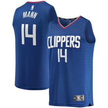 Load image into Gallery viewer, Terance Mann LA Clippers Fanatics Branded Fast Break Replica Jersey Royal - Icon Edition