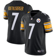Load image into Gallery viewer, Ben Roethlisberger Pittsburgh Steelers Nike Vapor Untouchable Limited Player Jersey - Black