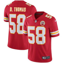 Load image into Gallery viewer, Derrick Thomas Kansas City Chiefs Nike Retired Player Vapor Untouchable Limited Throwback Jersey - Red