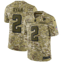 Load image into Gallery viewer, Matt Ryan Atlanta Falcons Nike Salute to Service Limited Jersey - Camo