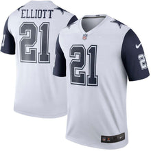 Load image into Gallery viewer, Ezekiel Elliott Dallas Cowboys Nike Color Rush Legend Jersey - White