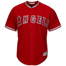 Load image into Gallery viewer, Mike Trout Los Angeles Angels Majestic Cool Base Player Jersey - Scarlet
