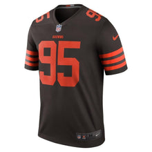Load image into Gallery viewer, Myles Garrett Cleveland Browns Nike Color Rush Legend Jersey - Brown