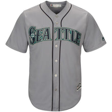 Load image into Gallery viewer, Ken Griffey Jr. Seattle Mariners Majestic Alternate Cool Base Player Jersey - Gray