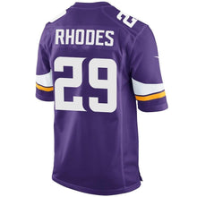 Load image into Gallery viewer, Xavier Rhodes Minnesota Vikings Nike Game Jersey - Purple