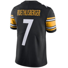 Load image into Gallery viewer, Ben Roethlisberger Pittsburgh Steelers Nike Vapor Untouchable Limited Player Jersey - Black
