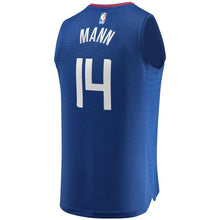 Load image into Gallery viewer, Terance Mann LA Clippers Fanatics Branded Fast Break Replica Jersey Royal - Icon Edition