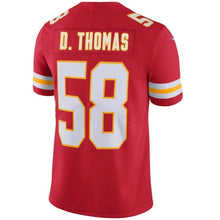 Load image into Gallery viewer, Derrick Thomas Kansas City Chiefs Nike Retired Player Vapor Untouchable Limited Throwback Jersey - Red