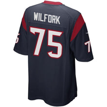 Load image into Gallery viewer, Vince Wilfork Houston Texans Nike Game Jersey - Navy Blue