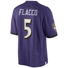Load image into Gallery viewer, Joe Flacco Baltimore Ravens Nike Limited Jersey - Purple